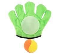 Sticky Ball Catch Toy Set - Kids Suction Cup Glove Game | Family Outdoor Beach Paddle Ball Toss, Durable Handheld Interactive Toys for Park, Lawn, Playground, Birthday for Children, Active Play