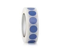 Sticky Dots, 10.000 etichette rotonde autoadesive colorate, 13 mm, per etichettatura di file e forniture scolastiche per ufficio (blu)