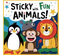 Sticky Fun with Animals: A Creative Journey into the World of Wildlife for Young Explorers