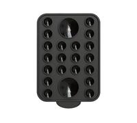 Sticky Grip, Phone Mount, Silicone Magnetic Suction Holder, Flexible Reusable Pad, Compact Cell Accessory for Wall, Mirror, Door, Window, Travel, Filming, Vlogging, Recording, Outdoor, Bathroom