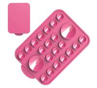 Sticky Grip, Phone Mount, Silicone Magnetic Suction Holder, Flexible Reusable Pad, Compact Cell Accessory for Wall, Mirror, Door, Window, Travel, Filming, Vlogging, Recording, Outdoor, Bathroom