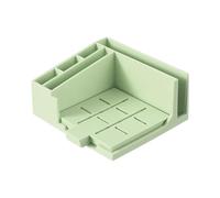 Sticky Note Holder - Strumento portatile di stoccaggio, Sticky Note Holder Stencil,for Friends Men Women School Home Office Indoor Desk Daily Desktop