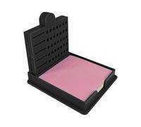 Sticky Note Stencil | Reusable Sticky Note Stencil And Holder - 3x3 Inches Reusable Memo Pad For To-dosList Accessories Dorm Home School Workplace Travel Teacher Family And Others