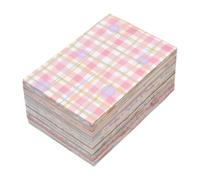 Sticky Notes - Blocco note decorative, 400 fogli | Blocco di cancelleria sfuso con motivi stampati assortiti per promemoria da scrivania inserti diario
