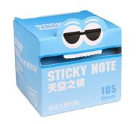 Sticky Notes, Colorful Note Pads, 2.95x2.76x2.76in School Stationery, Cute Desk Organizer, Creative Reminder Notes for Teacher, Family & Friends, Gift, Office, Home Use, Men, Women, Youth