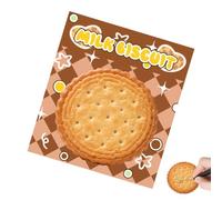Sticky Notes Cute - 30 Sheets Cookie Design Adhesive Notepads