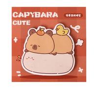 Sticky Notes - Notepads | Memo Pads | 30 fogli removibili Notepads, Cartoon Animal Capybara Sticky Notes, Cute Classroom Supplies, School Supplies, Perfect For Taking Notes & Reminders