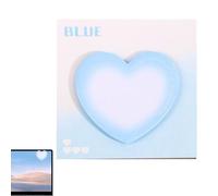 Sticky Notes, Paper Sticker, Cartoon Notepad, Sturdy Writable, Easy Peel Adhesive, School Home Office Use, 8,5 x 8,5 cm, 3,35 x 3,35 pollici, multicolore, 30 fogli/book