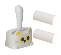 Sticky Rollers for Pet Hair, Lint Remover Furniture, Dog and Cat Hair Brush, 5.59x3.62x7.87Inches Bedding Remover, Handy Cleaner Couch (White, Pink, Yellow)