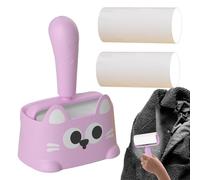 Sticky Rollers for Pet Hair, Lint Remover Furniture, Dog and Cat Hair Brush, 5.59x3.62x7.87Inches Bedding Remover, Handy Cleaner Couch (White, Pink, Yellow)
