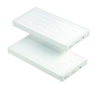 Stiebel Eltron 238925 - Set di tappetini filtranti FMK F7-2 130/135, colore: Bianco