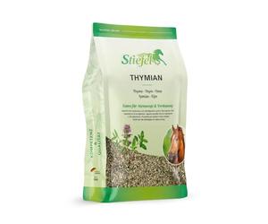 Stiefel Timo 500 g - Mangime per cavalli, erbe aromatiche di timo grattugiate, supporta le vie respiratorie e la digestione, integratore di erbe naturali