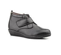 Stiefeletten Damen elegant aus Leder Flache oder Absatz-Modelle, gefüttert
