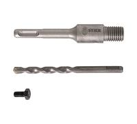 STIER Attacco SDS-Plus M16 110 mm inclusa punta da centro per corone a tazza cave Quantità:1