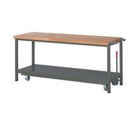 STIER Banco da lavoro Premium con telaio mobile abbass. largh.xprof.xalt. 2000x700x880 mm Quantità:1