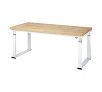 STIER Banco da lavoro premium regolabile elettricamente in altezza LxPxH 2000x900x740-1140 mm Quantità:1