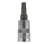 STIER Bussola per bit Torx 1/4" con foro, TX 30 Quantità:1