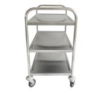 STIER Carrello da portata in acciaio inox Quantità:1