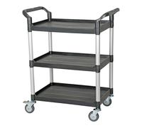 STIER Carrello di servizio con 3 ripiani lungh.xlargh.xalt. 860x480x980 mm Quantità:1