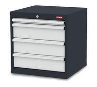 STIER Cassettiera con 4 cassetti largh.xprof.xalt. 600x575x620 mm Quantità:1