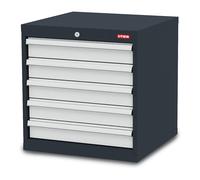 STIER Cassettiera con 5 cassetti largh.xprof.xalt. 600x575x620 mm Quantità:1