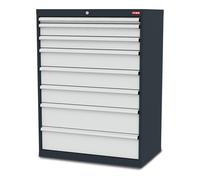 STIER Cassettiera con 8 cassetti largh.xprof.xalt. 900x575x1220 mm Quantità:1