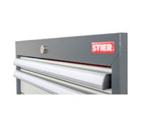 STIER Cassettiera con 5 cassetti 600x575x620 mm in acciaio