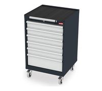 STIER Cassettiera mobile con 6 cassetti largh.xprof.xalt. 600x575x990 mm Quantità:1