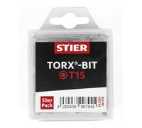 STIER Confezione grande di bit TORX® T15 Quantità:50