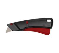 STIER Cutter di sicurezza Premium con 10 lame di ricambio, rientro automatica della lama Quantità:1