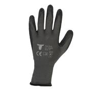 STIER Guanti per montaggio Flex Grip rivestimento in lattice naturale grigio/nero dim. 10 Quantità:1