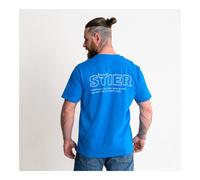 STIER Heavy Tee Logo Capsule organic cotton M Indigo Blue Quantità:1