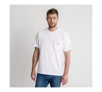 STIER Heavy Tee Pocket organic cotton XL White Quantità:1