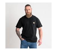 STIER Heavy Tee Pocket organic cotton XXL Black Quantità:1
