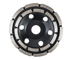 STIER Mola a tazza diamantata doppia ø125 mm foro 22,23 mm calcestruzzo, platorello diamantato Quantità:1