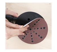 STIER Mole abrasive per legno D150 a 32 fori Quantità:1