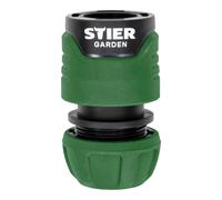 STIER Raccordo acqua-stop per tubo flessibile 13 mm (1/2 pollice) Quantità:1