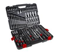 STIER Set di chiavi a bussola, 216 pezzi, con 1/4 pollice, 3/8 pollice e 1/2 pollice Quantità:1