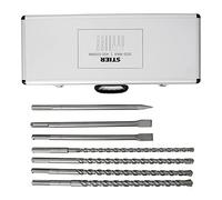 STIER Set di punte e scalpelli SDS-Max 7 pz. 400 mm / 500 mm Quantità:1