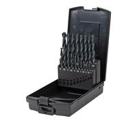 STIER Set di punte elicoidali DIN 338 HSS-R 1-10 mm 19 pezzi in cassetta Quantità:1