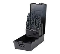 STIER Set di punte elicoidali DIN 338 in cassetta, HSS-R, 1-13 mm, 25 pezzi