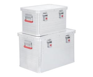 STIER Set di scatole in alluminio 30 l + 65 l Quantità:1