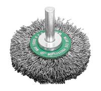 STIER Spazzola circolare ø 50 mm, ø codolo 6 mm, 0,3 mm, ondulata, acciaio legato Quantità:1
