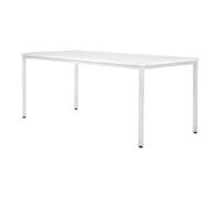 STIER Tavolo multiuso 1200x800x720 mm telaio grigio luce, piano bianco Quantità:1