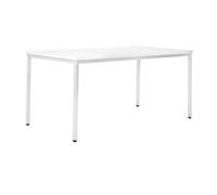 STIER Tavolo multiuso 1200x800x720 mm telaio grigio luce, piano bianco Quantità:1