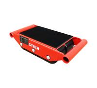STIER Telaio con 6 ruote in nylon, portata 6000 kg Quantità:1