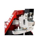 STIER Transpallet, portata 2500 kg, lunghezza delle forche 1150 mm, pneumatici in gomma Quantità:1