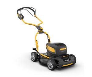 STIGA 747e V Multiclip Tagliaerba A Batteria, 48 V, 45 cm, 2 Batt. 5 Ah + Caric. - Mulching Integr., Motore Brushless 1.5 kW - Prati fino a 1.300 m²
