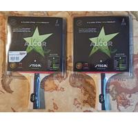 STIGA ALCOR - Lotto 2 x Racchette da Ping Pong / Tennis Tavolo 1 Stella ITTF