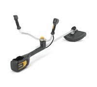 STIGA BC 700e B Decespugliatore a batteria con manico da bicicletta - Batteria 48V 4Ah, motore brushless da 500W, larghezza di taglio 38 cm, doppia linea e lama 3T